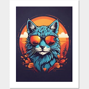 Cool cat Posters and Art